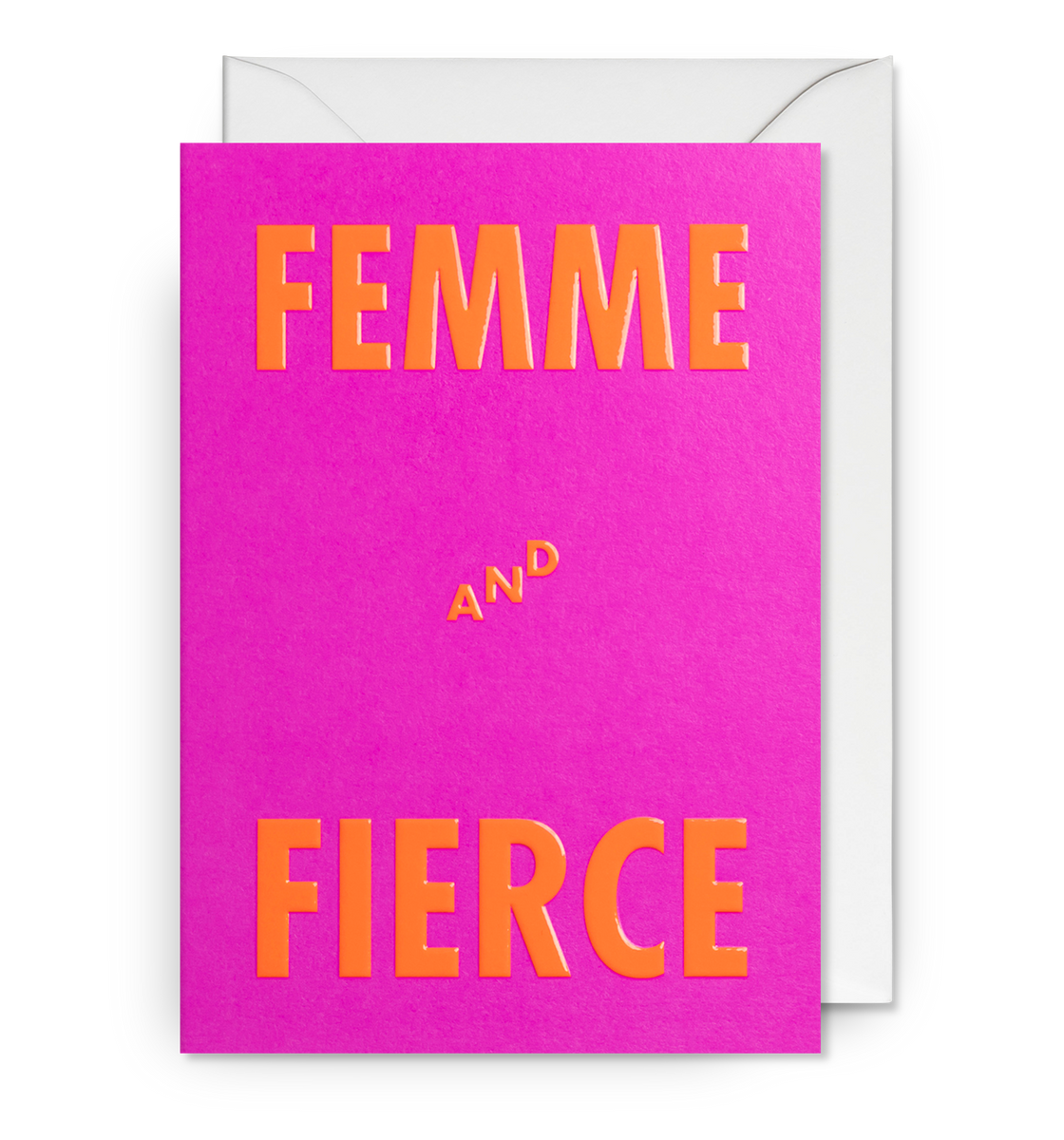 Femme and Fierce card