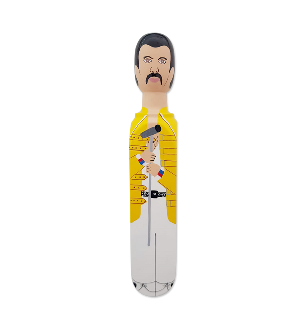 Freddie Mercury Hand Painted Door Stopper